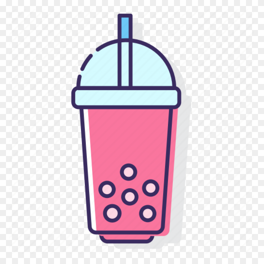 Milk Tea Background Clipart Milk - Bubble Tea
