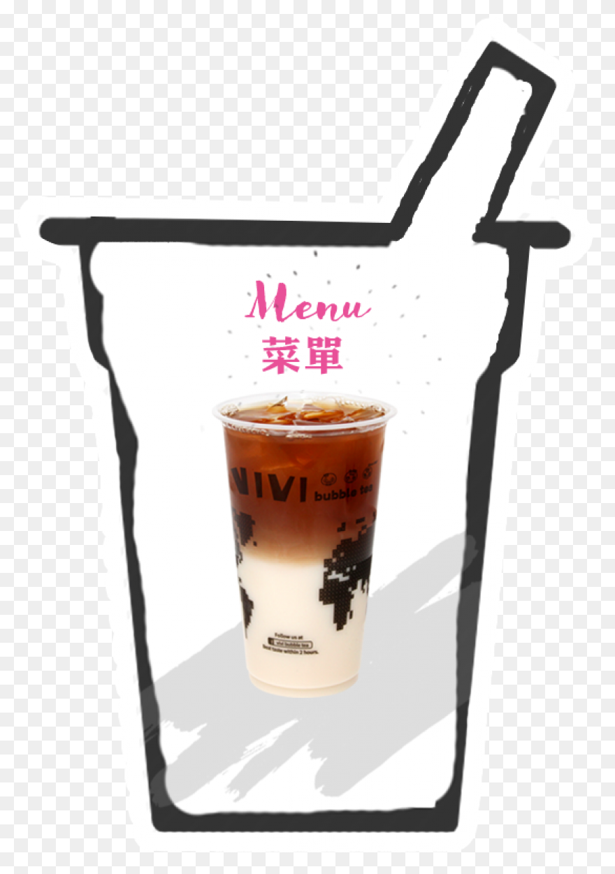 Milk Tea Background Clipart - Milk,