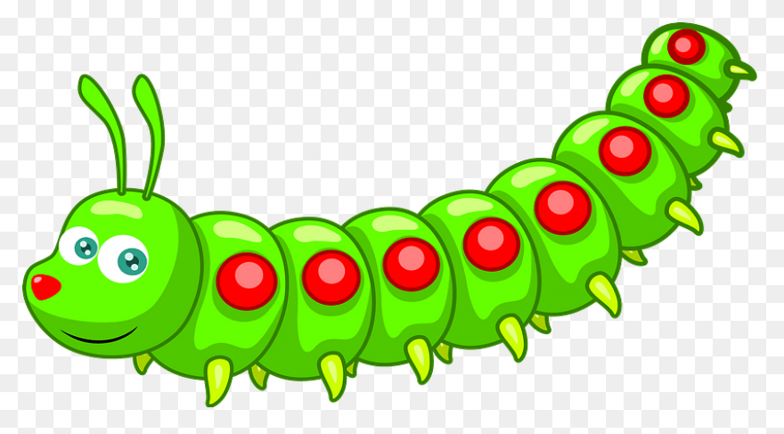 Caterpillar Monarch Butterfly - Fre