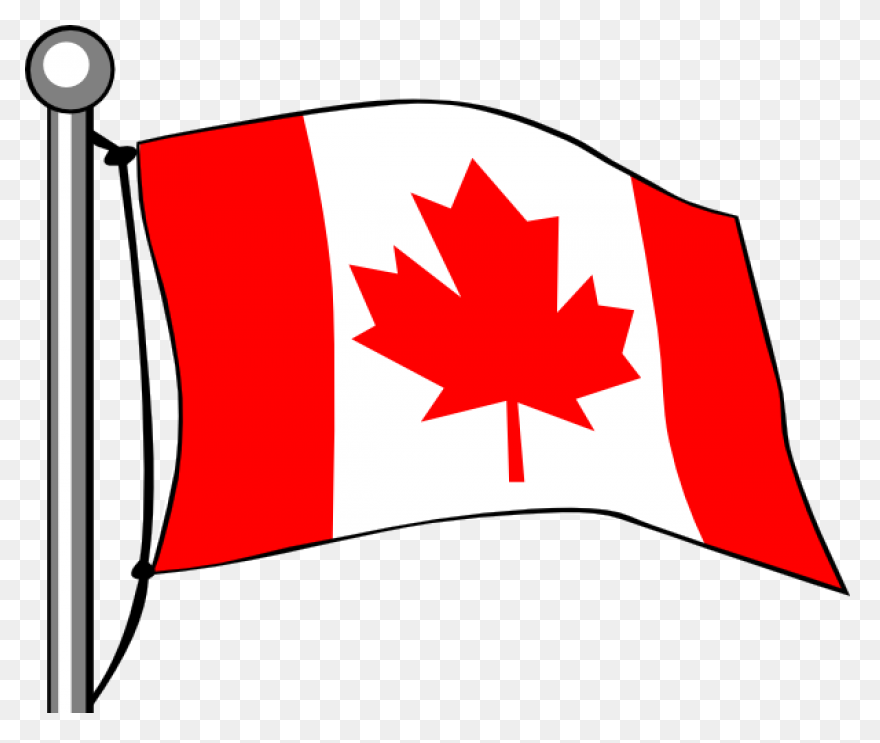 Canada Flag Clipart Clipart Suggest - Canadian Flag