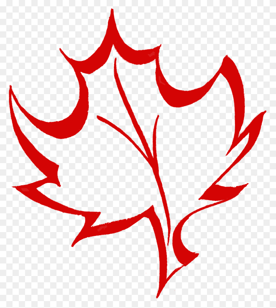 Maple Leaf Blue Clipart Maple Leaf 