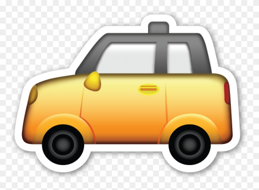Download Hd Emoji Clipart Car - Car Emoji