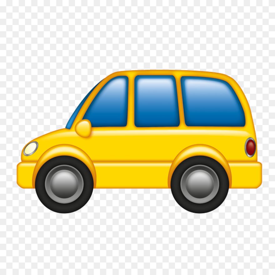 Download Hd Emoji Clipart Car - Emo