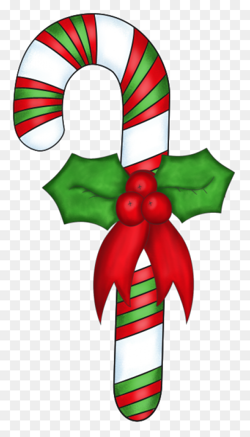 Free Candy Cane Clipart Clipart - Candy Cane