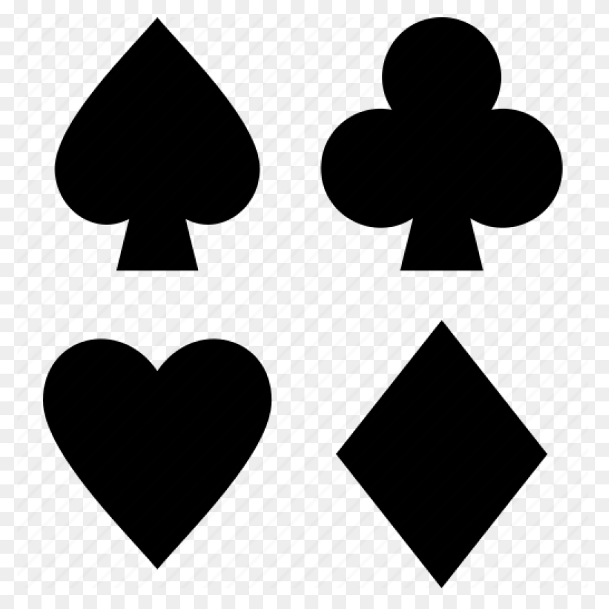 Card Playing Card Suits Symbols - Card Suits