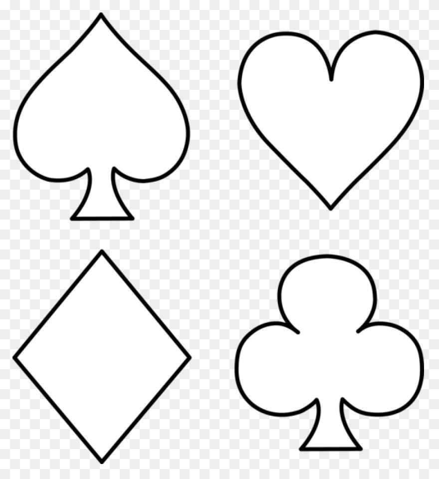 Card, Playing Card, Suits, Symbols 