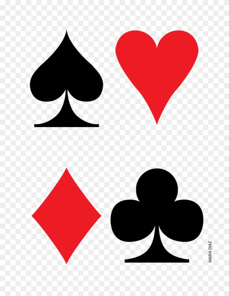 Card, Playing Card, Suits, Symbols 