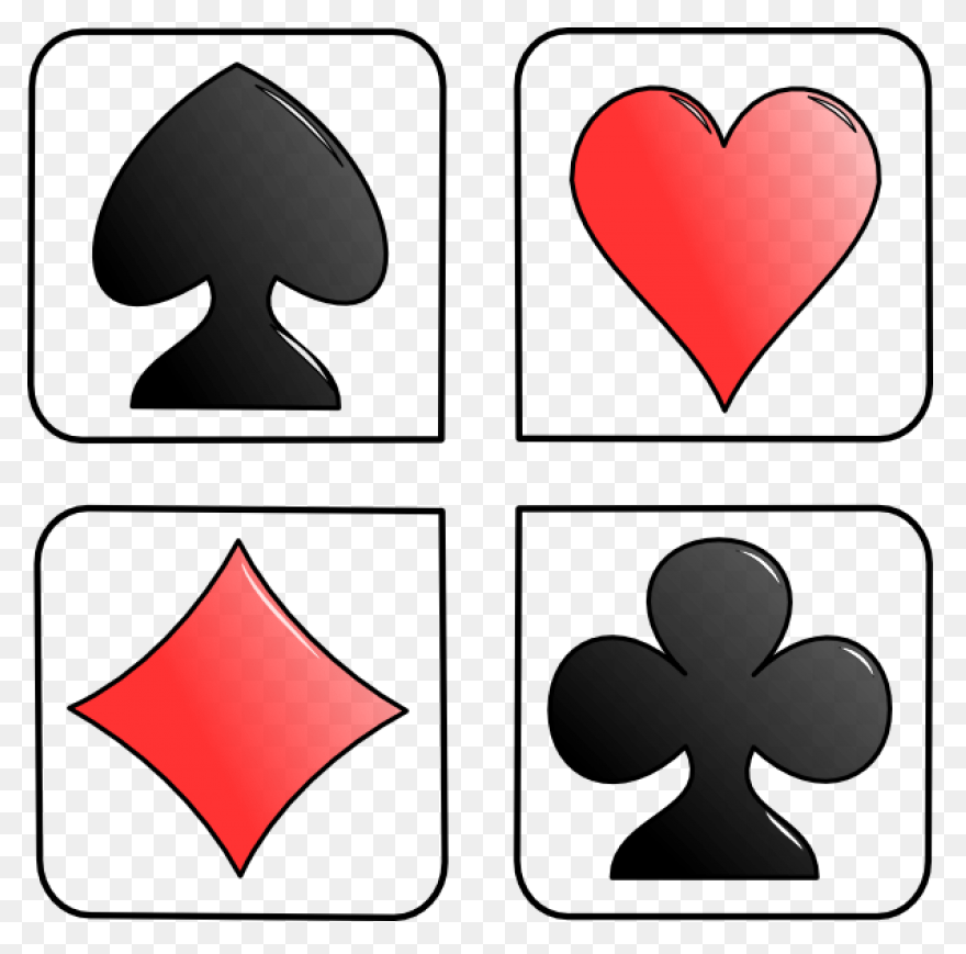 Card, Playing Card, Suits, Symbols 