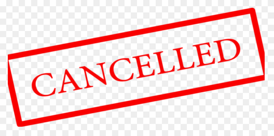 Cancelled Sign | Tinley Park-Park D