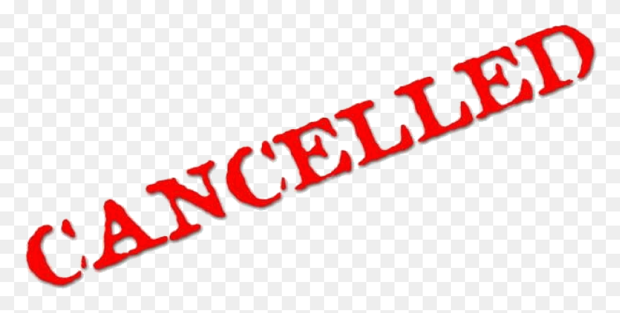Cancelled Sign | Tinley Park-Park D