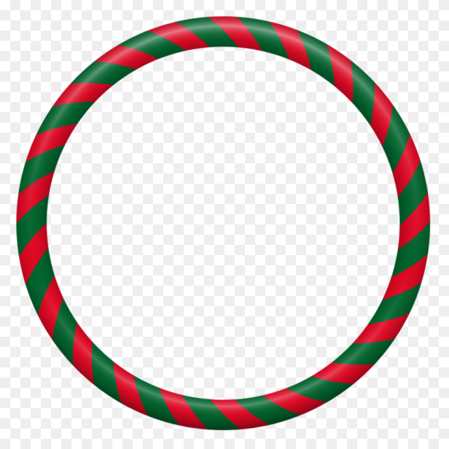 Christmas Candy Cane Border Clipart