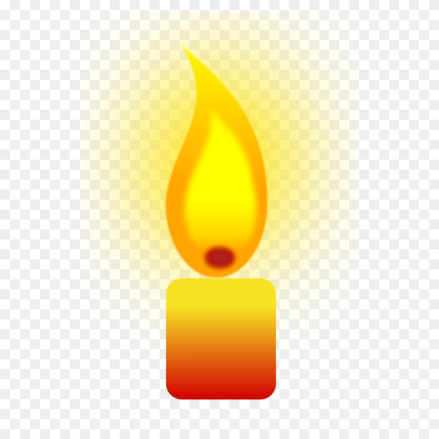 Burning Candle | Free PNG - Candle Flame
