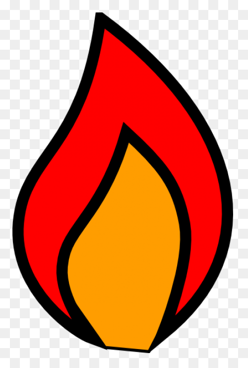 Bright Candle With Flame Png Image 