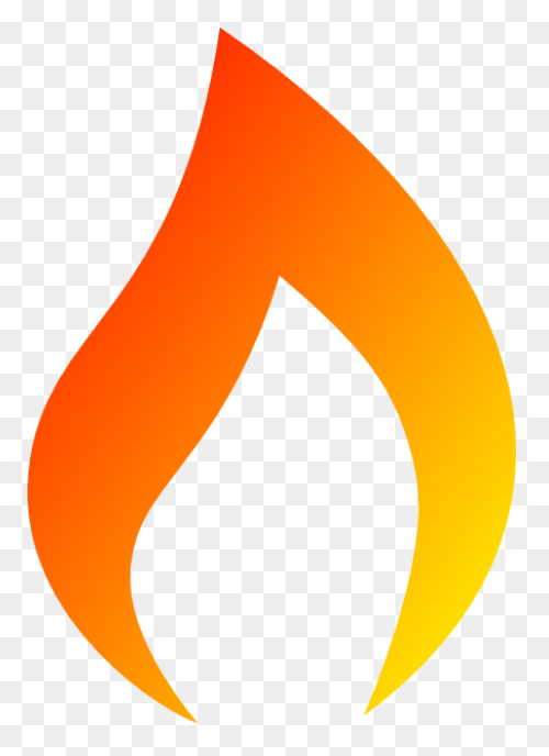 Bright Candle With Flame Png Image 