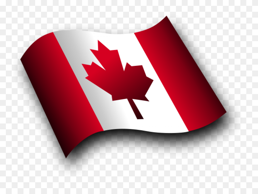 Canada Flag Flying Clip Art At Clip