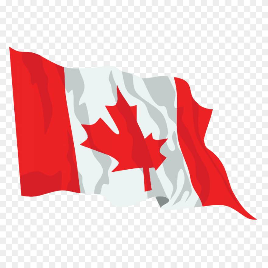 Canada Flag Flying Clip Art At Clip