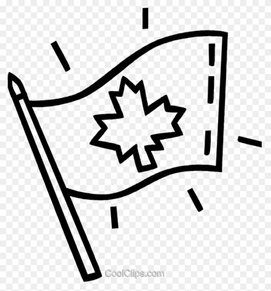 Canada Flag Flying Clip Art At Clip