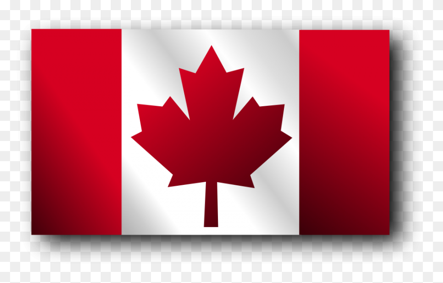Canada Flag Flying Clip Art At Clip