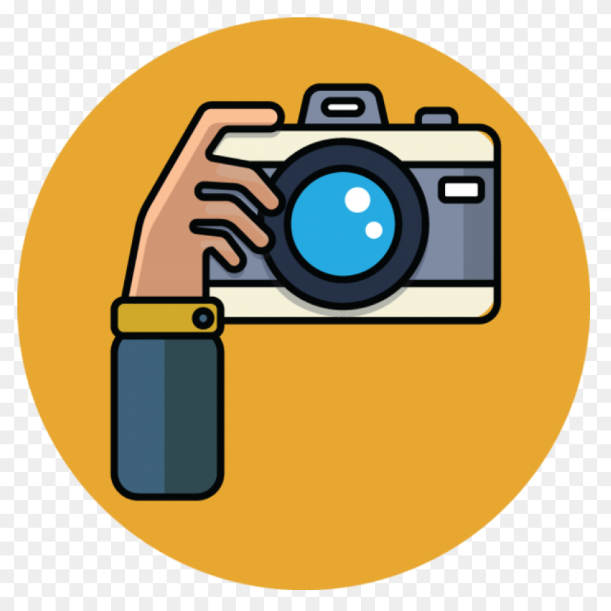 Cartoon Camera Clipart - Camera, Tr