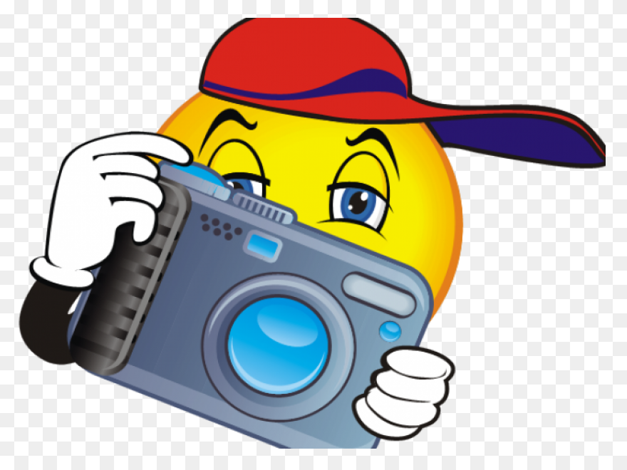 Cartoon Camera Clipart - Camera, Tr