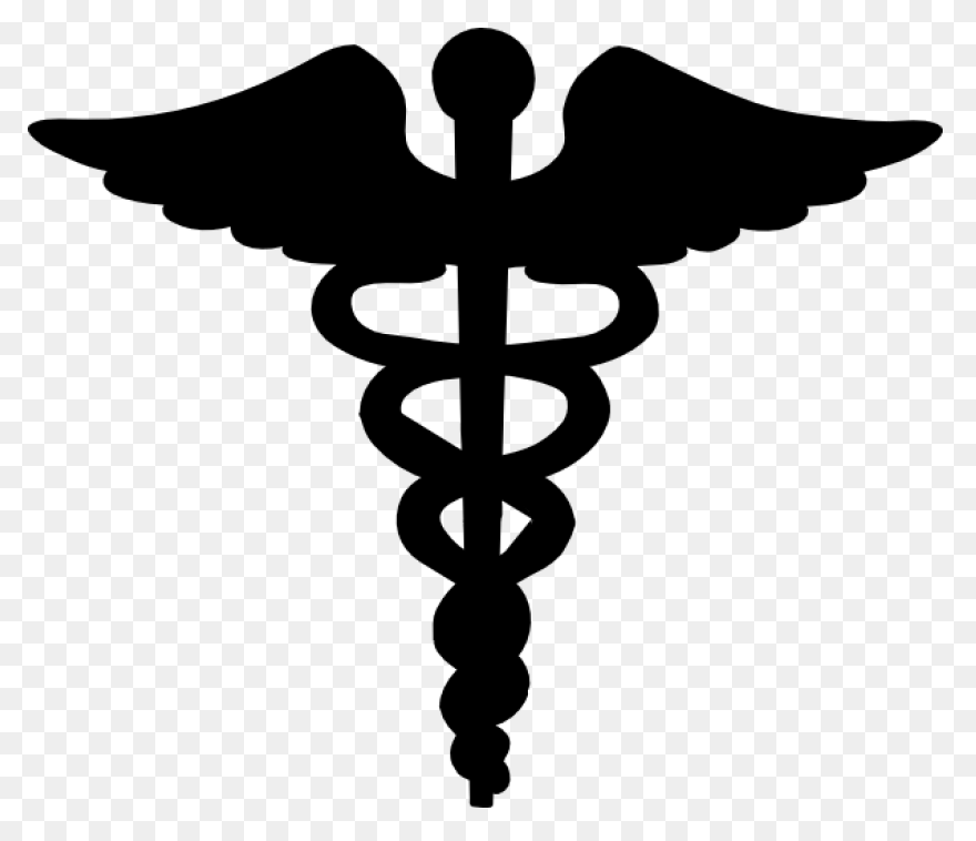 Black Caduceus Clipart At .com - Caduceus