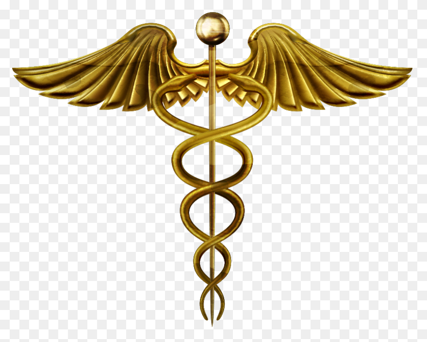 Black Caduceus Clip Art At ClipartF