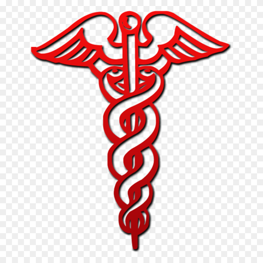 Black Caduceus Clip Art At ClipartF