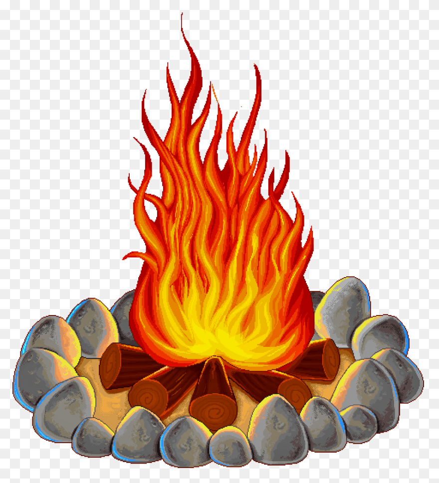 Free Campfire Transparent Backgroun