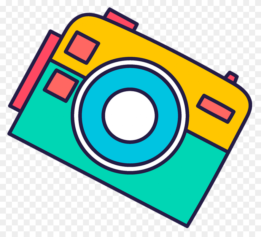 Camera Clipart Cute Camera - Transp
