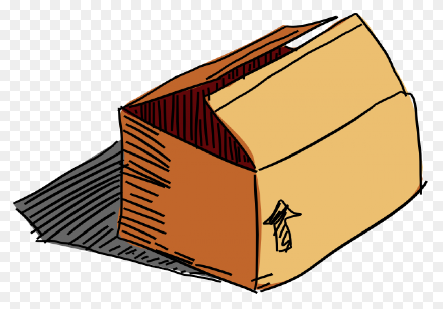 Empty Cardboard Box Png Image | 