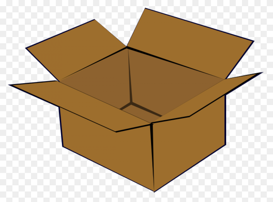 Empty Cardboard Box Png Image | 