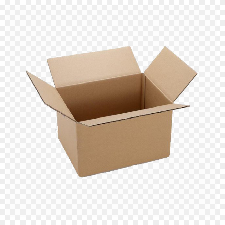 Empty Cardboard Box Png Image | 