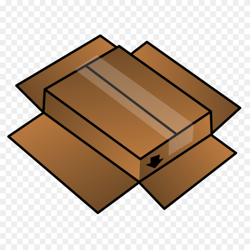 Empty Cardboard Box Png Image | 