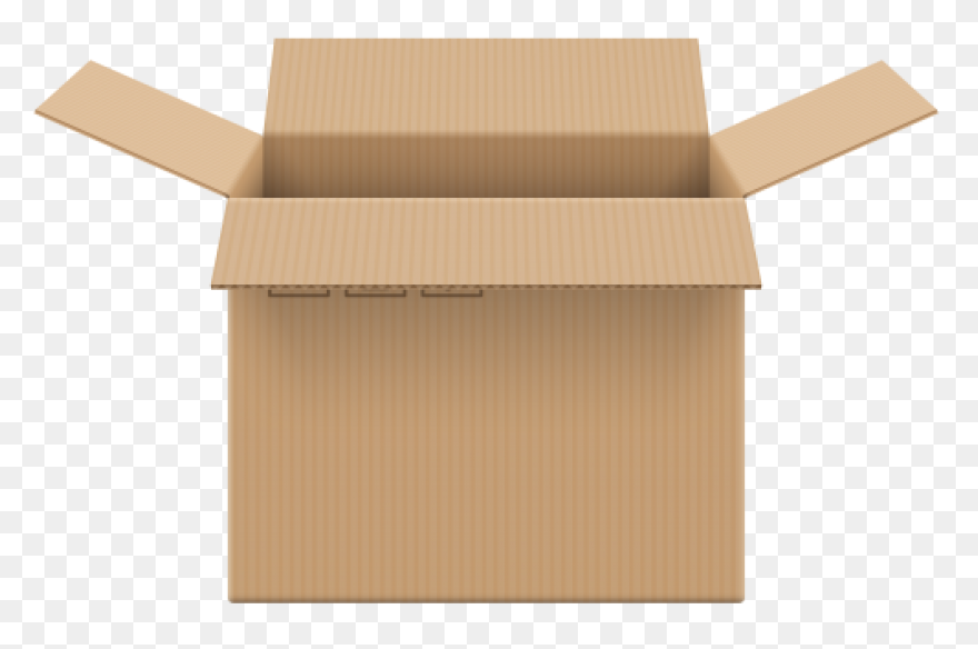 Empty Cardboard Box Png Image | 