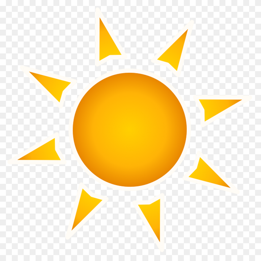 Bright Sun, Cartoon Sun, Solar Sun,