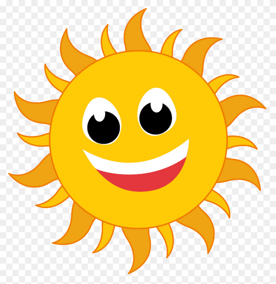 Bright Sun, Cartoon Sun, Solar Sun,
