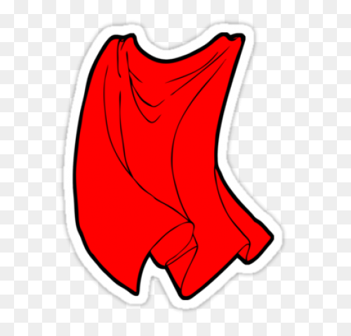 Super Hero Red Cape Png, PNG-WebP C