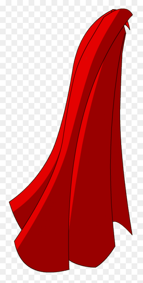 Super Hero Red Cape Png, PNG-WebP C