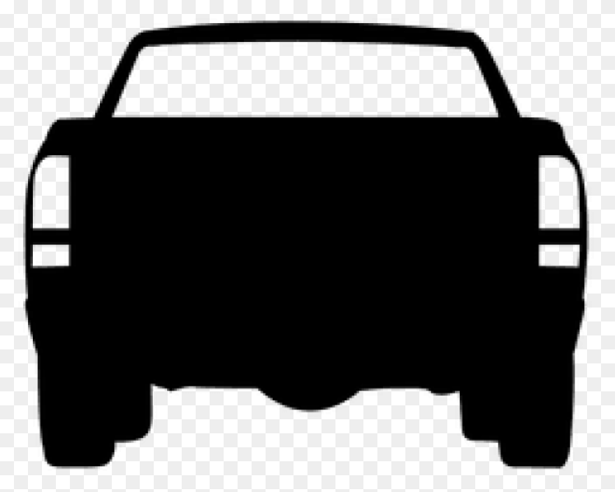 Blue Car Clipart Back Car - Back Of