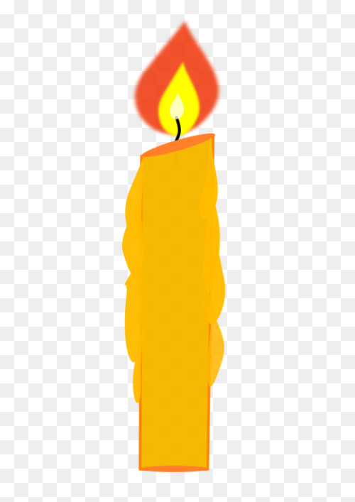 Free Beeswax Candle - Yellow Candle