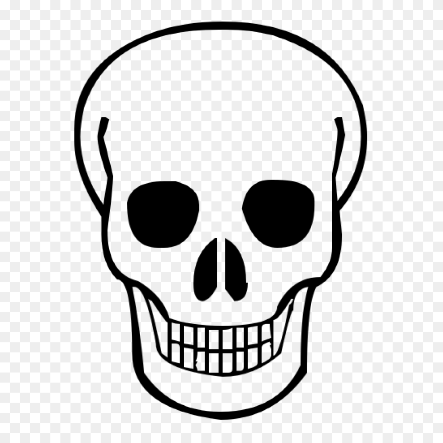 Bone Clipart Skellington - Skull Ar