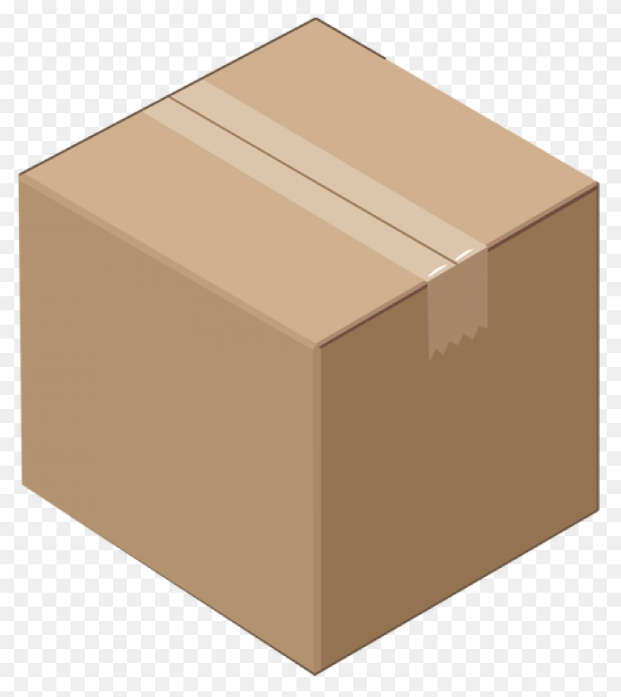 Cardboard Box Open Png Clip Art | C