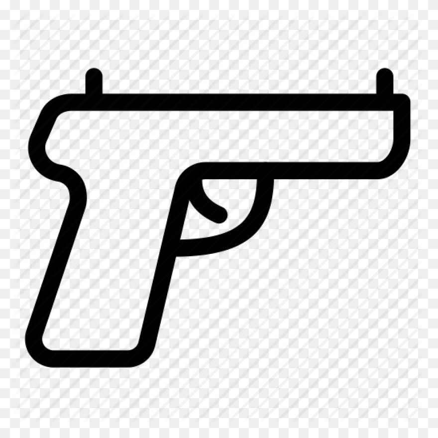 Gun Cartoon Clipart Gun Text - Cartoon Gun