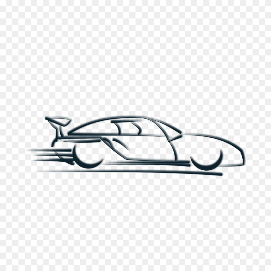 Mustang Car Clipart Black And White