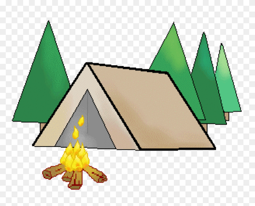 Forest Camping Clipart Transparent 