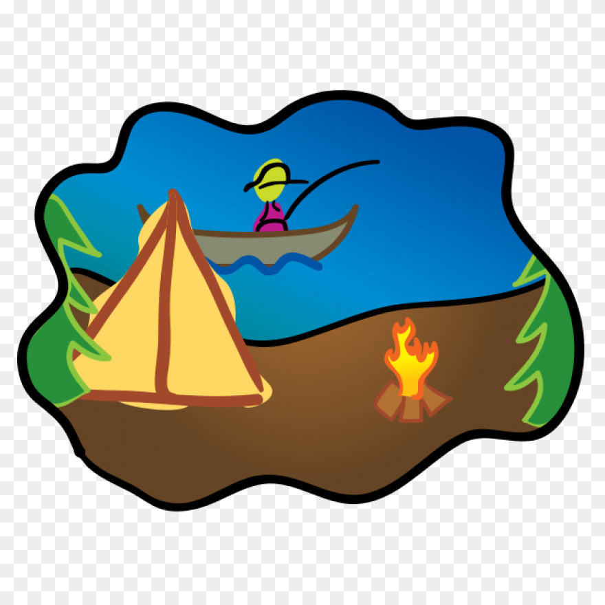 Forest Camping Clipart Transparent 