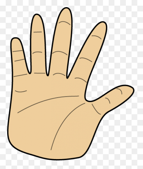 Hand Clipart Open - Cartoon Hands H