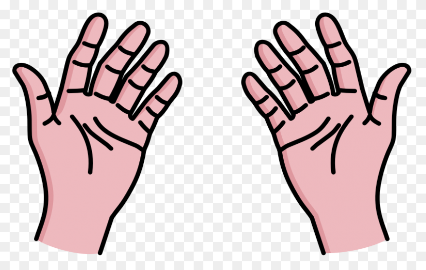 Hand Clipart Open - Cartoon Hands H
