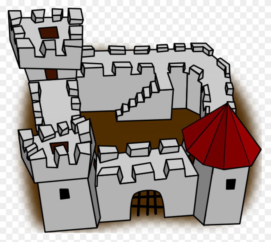 Download Hd Fortress Clipart Mediev