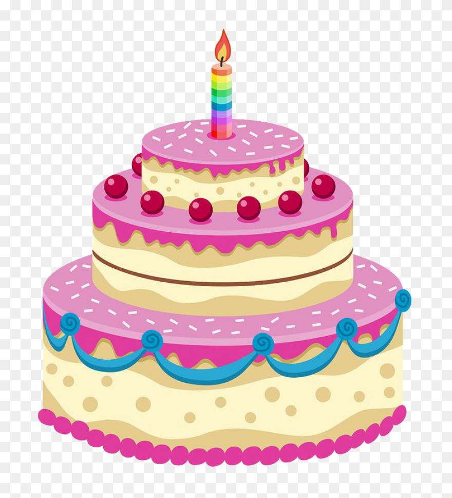 Download Hd Birthday Cake Clipart E
